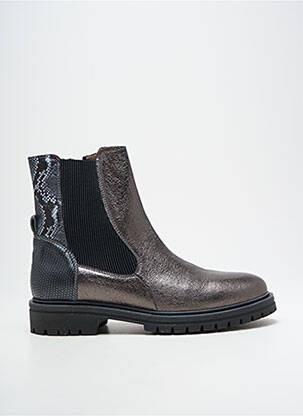 Botine/Ghete argintiu MKD femeie