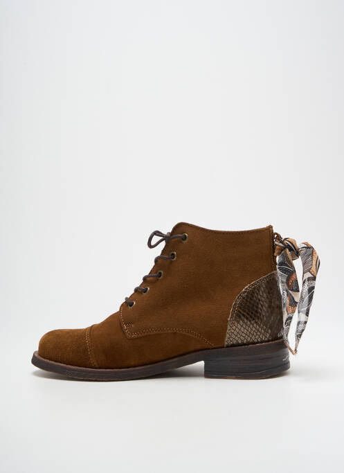 Botine/Ghete maro GOODSTEP femeie