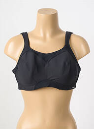 Sutien efect material satinat top sutien modelat negru FREYA femeie