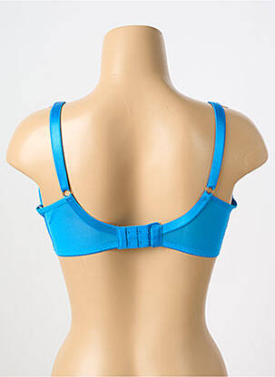 Sutien efect material satinat top sutien modelat albastru FREYA femeie