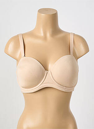 Sutien efect material satinat top bentiță piele WACOAL femeie