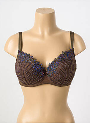 Sutien broderie top sutien modelat verde CHRISTIES femeie