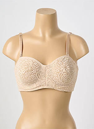 Sutien broderie top bentiță culoare piersică WACOAL femeie