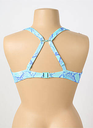 Sutien de costum de baie bretele elastice albastru FREYA femeie
