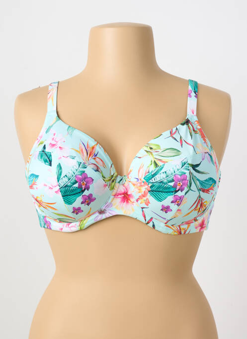 Sutien de costum de baie albastru ELOMI femeie