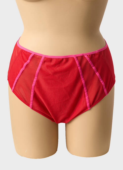 Chilot cu talie înaltă roșu ELOMI femeie