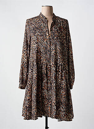 Rochie midi maro IMPERIAL femeie