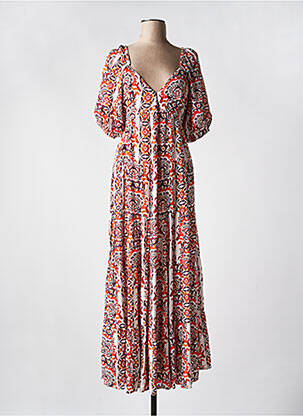 Rochie lungă portocaliu SURKANA femeie