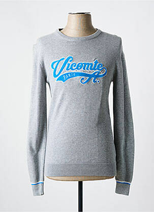 Pulover gri VICOMTE ARTHUR femeie