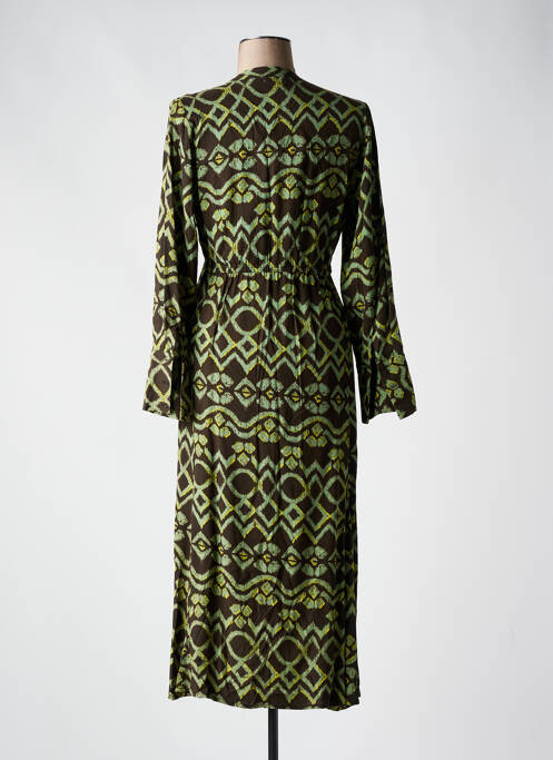 Rochie midi maro AN' GE femeie