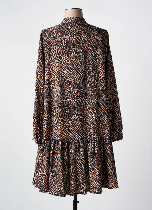 Rochie midi maro IMPERIAL femeie