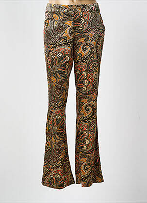 Pantalon evazat verde SUMMUM femeie