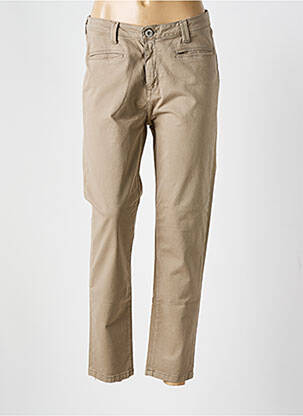 Pantalon drept maro DENIM STUDIO femeie