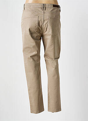 Pantalon drept elasticitate mărime normală maro DENIM STUDIO femeie