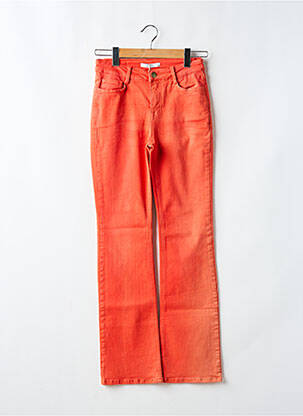 Pantalon drept portocaliu SUMMUM femeie