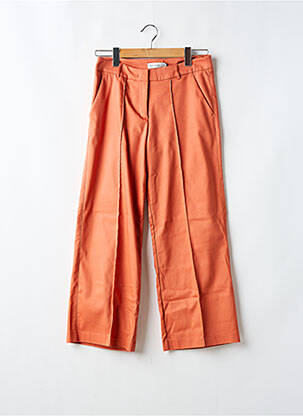 Pantalon drept portocaliu SUMMUM femeie
