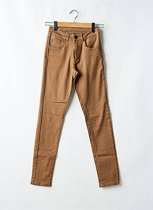 Blugi cu croială slim maro PARA MI femeie