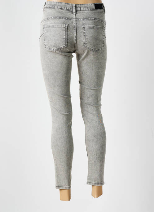 Blugi cu croială slim gri IKKS femeie