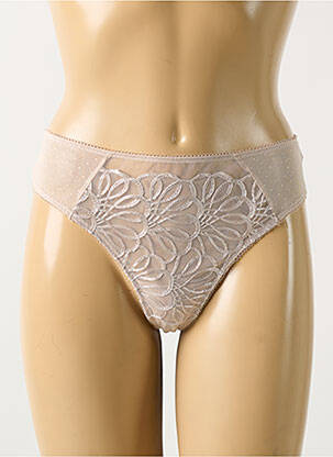 Tanga elasticitate bej WACOAL femeie