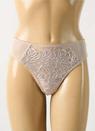 Tanga elasticitate bej WACOAL femme