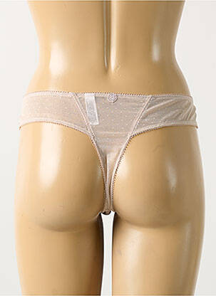 Tanga elasticitate bej WACOAL femeie