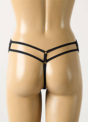 Tanga elasticitate negru ELOMI femeie