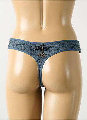 Tanga elasticitate albastru MARLIES DEKKERS femeie