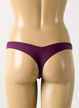 Tanga elasticitate violet MARLIES DEKKERS femeie