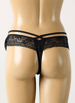 Tanga elasticitate negru ELOMI femeie