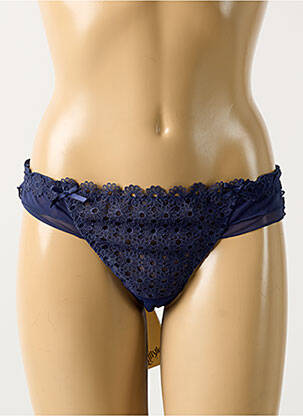 Tanga elasticitate albastru CHRISTIES femeie