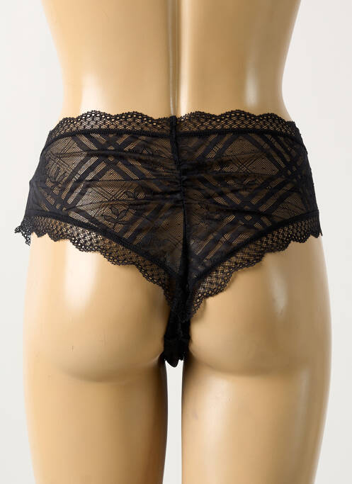 Tanga elasticitate negru FREYA femme