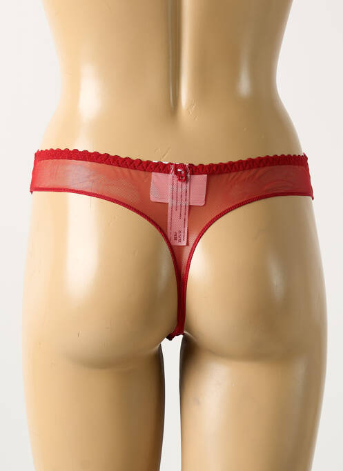 Tanga roșu LOUISA BRACQ femeie