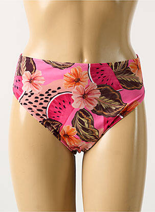 Chiloți de baie imprimeu floral chiloți roz ELOMI femme