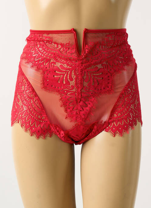 Chilot cu talie înaltă roșu PRELUDE femeie