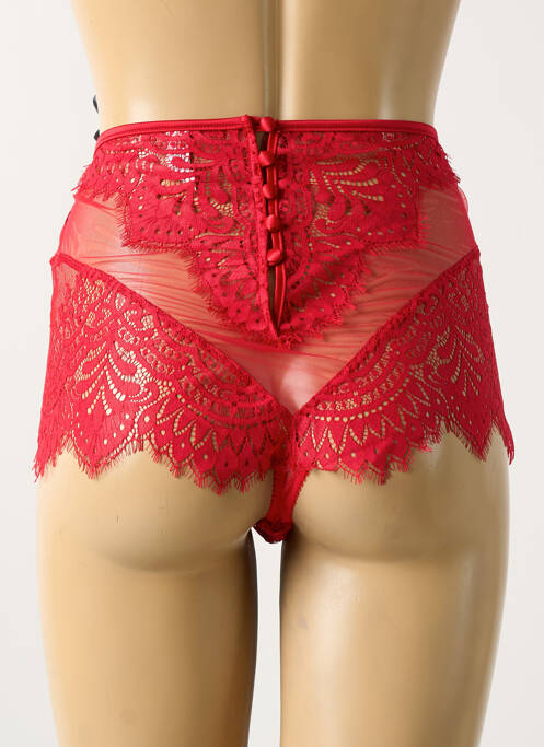 Chilot cu talie înaltă roșu PRELUDE femeie