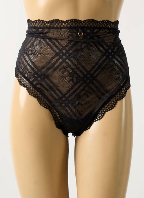 Chilot cu talie înaltă negru FREYA femeie