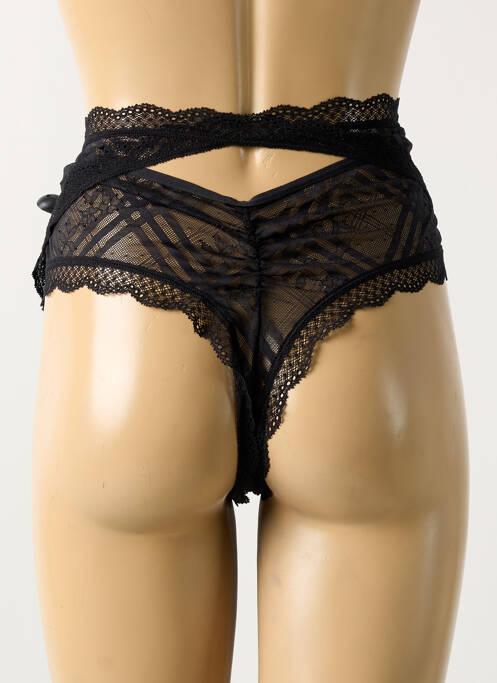 Chilot cu talie înaltă negru FREYA femeie