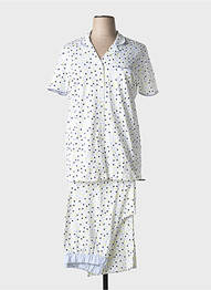 Pijama alb RINGELLA femme