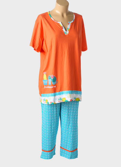 Pijama portocaliu ROSE POMME femeie