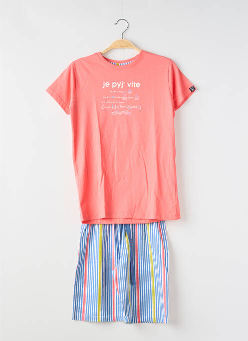 Pijamale scurte portocaliu ARTHUR băiat