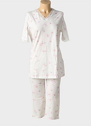 Pijama țesătură jerseu alb RINGELLA femeie