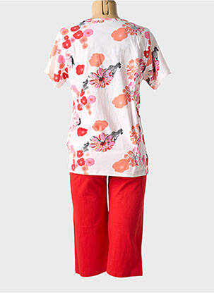 Pijama țesătură jerseu roșu ROSE POMME femeie