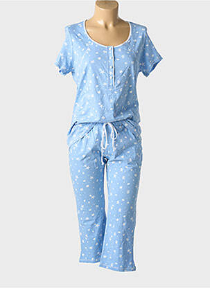 Pijama țesătură jerseu albastru BARANDI femeie