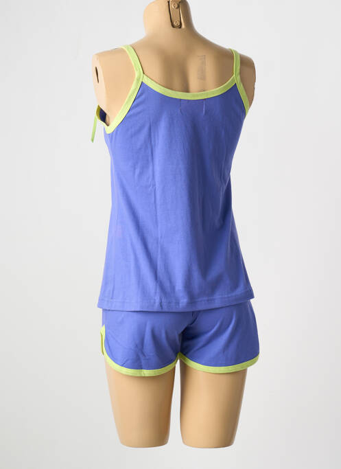 Pijama albastru LILY ROSE femeie