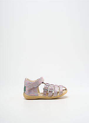 Sandale/Pantofi decupați roz KICKERS fată