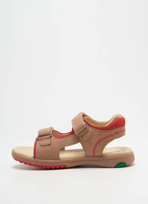 Sandale/Pantofi decupați bej KICKERS băiat