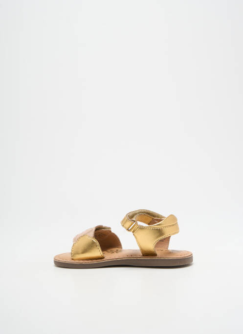 Sandale/Pantofi decupați auriu KICKERS fată