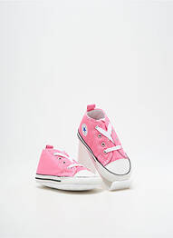 Papuci/pantofi de casă talpă exterioară textilă vârf rotund roz CONVERSE fille