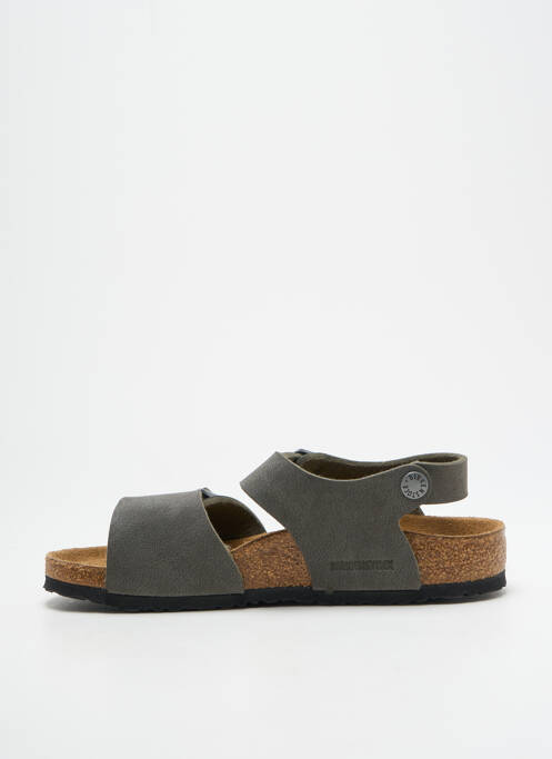 Sandale/Pantofi decupați gri BIRKENSTOCK fată