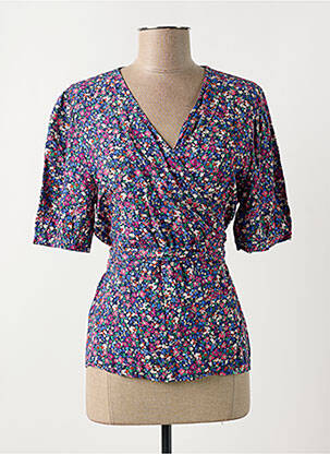 Top albastru LA FEE MARABOUTEE femeie